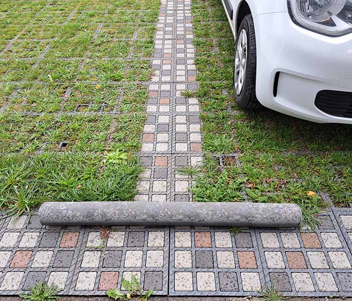 Butée De Roue Antidérapante - Pour Voiture, Camion, Remorque (ABS, 300g)